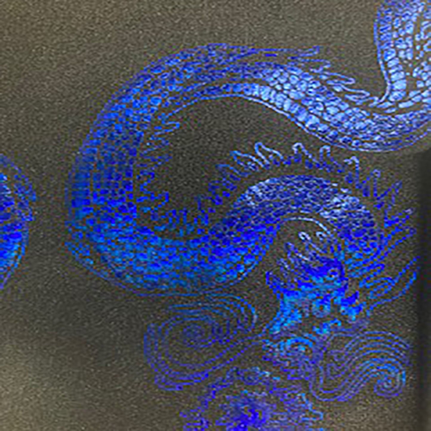 Stretch Nylon Spandex Fabric with Asian Dragon Hologram | Spandex Palace-2