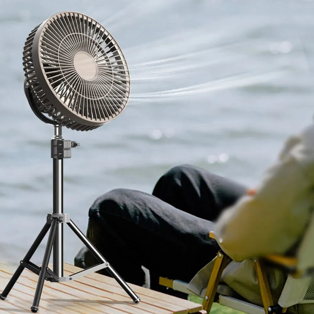 Vibe Geeks Portable Outdoor Cooling Fan and Mosquito Killer- Type C Charging-4