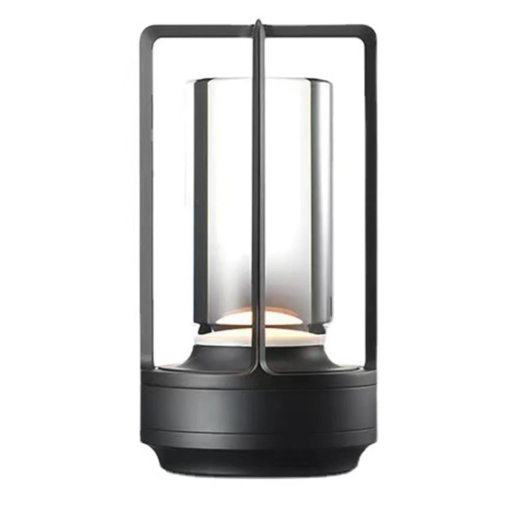 Vibe Geeks 3 Color Cordless Crystal Table Lamp Touch Control Steeples Dimming USB -Rechargeable-2