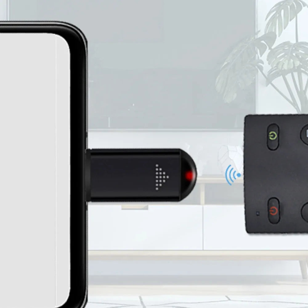 Vibe Geeks Wireless Smart Phone Infrared Transmitter Universal Mini Remote Controller-4