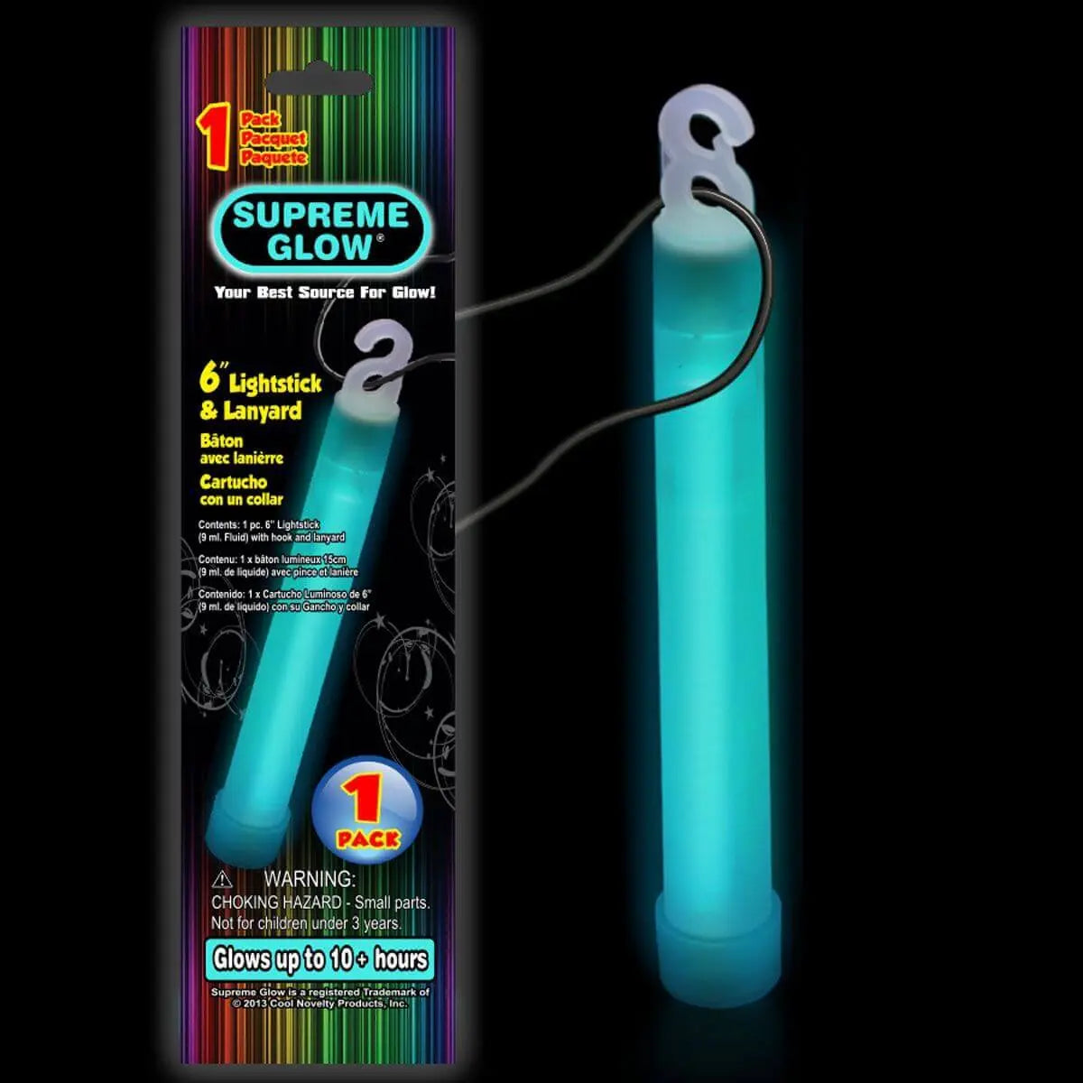 6" Aqua Glow Stick-0