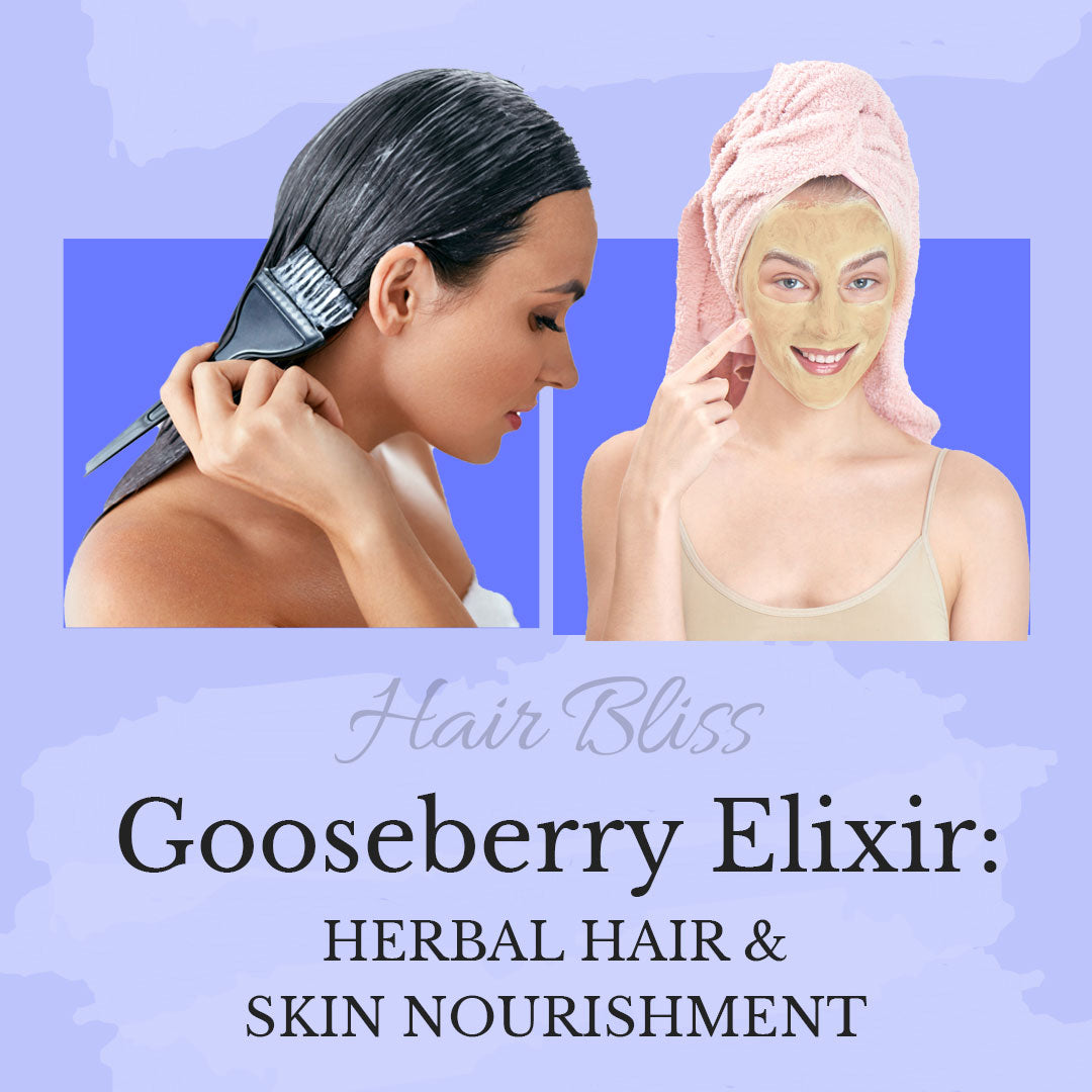 HAIR BLISS NATURAL HAIR AND SKIN CONDITIONER KIT INDIAN GOOSEBERRY