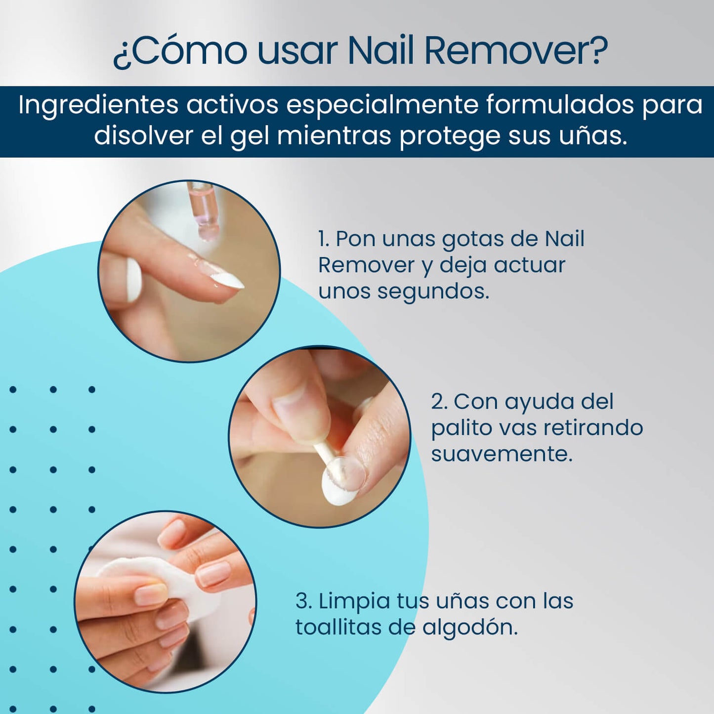 Nail Remover - Removedor sin Acetona - Nooves Nails-3