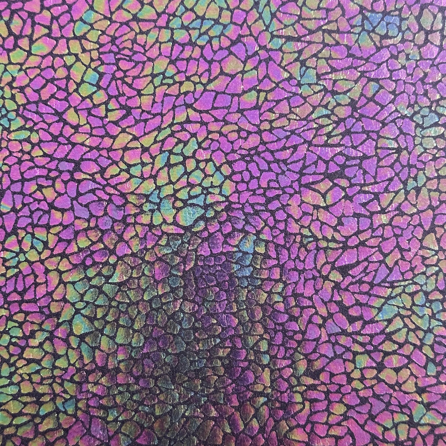 Alligator print Hologram 4 Way Stretch Nylon Spandex Fabric | Spandex Palace-4