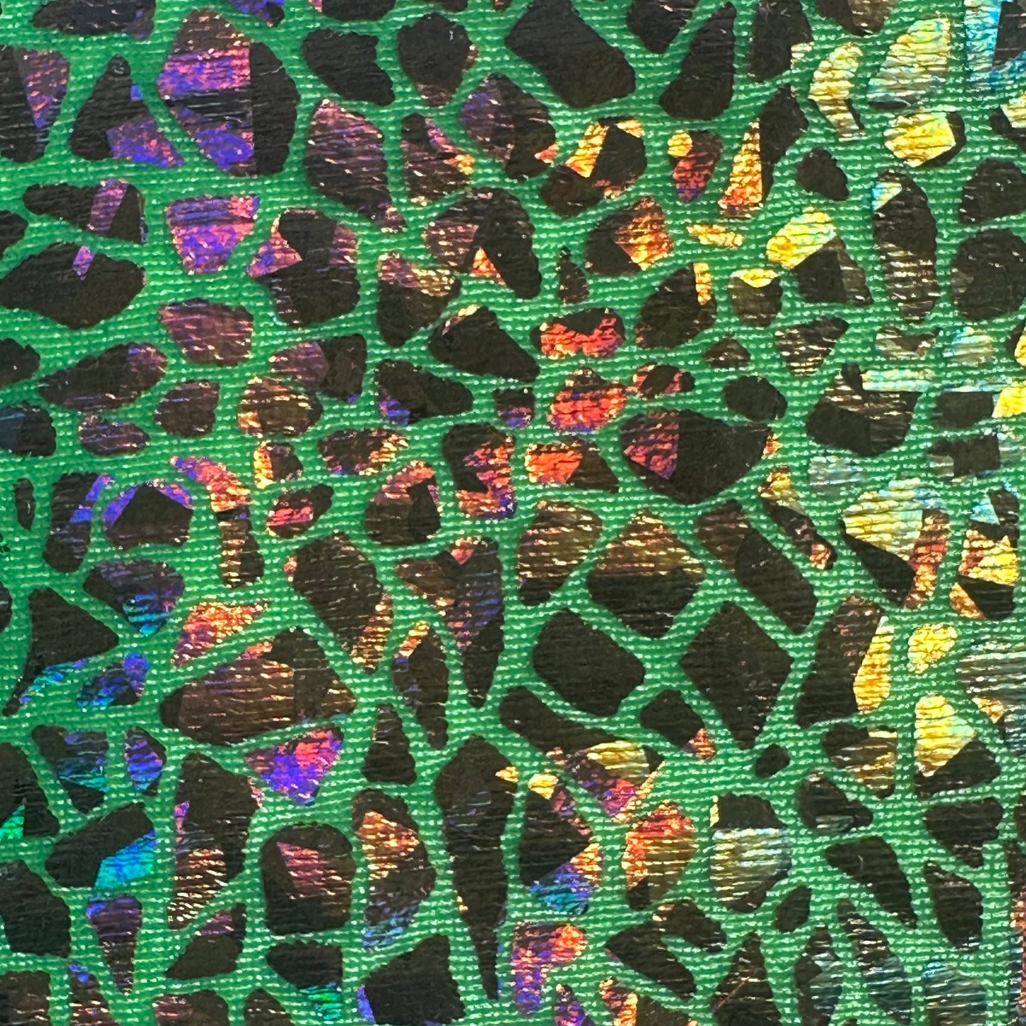 Alligator print Hologram 4 Way Stretch Nylon Spandex Fabric | Spandex Palace-11