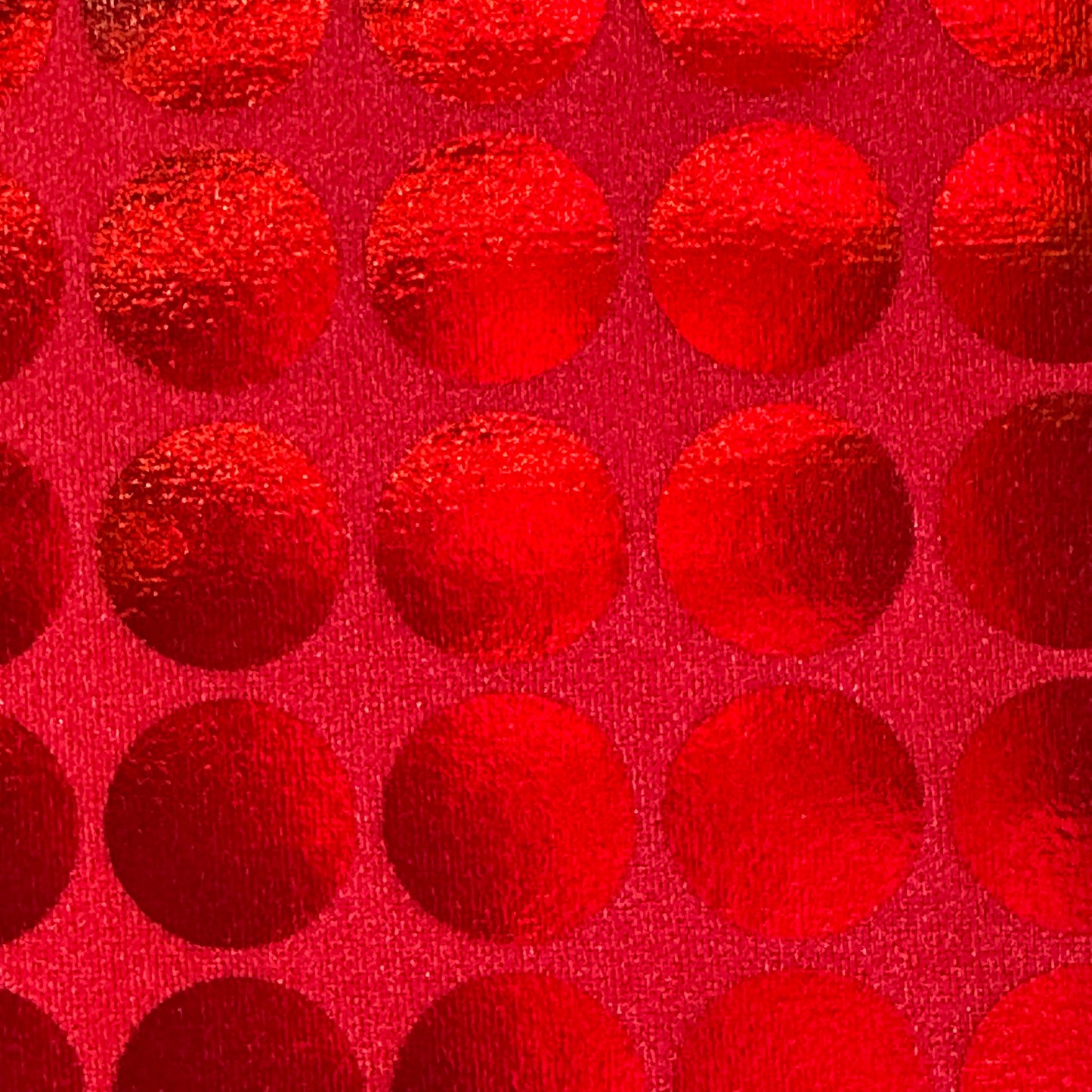 Reflection Circle Foil 4-Way Stretch Fabric | Spandex Palace-0