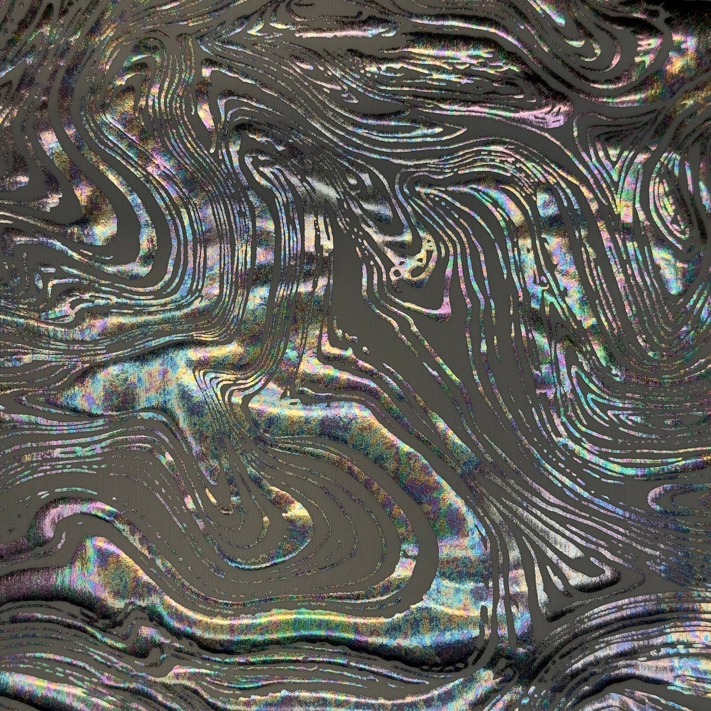 Lava Illusion Foil Stretch Polyester Spandex Fabric | Spandex Palace-0