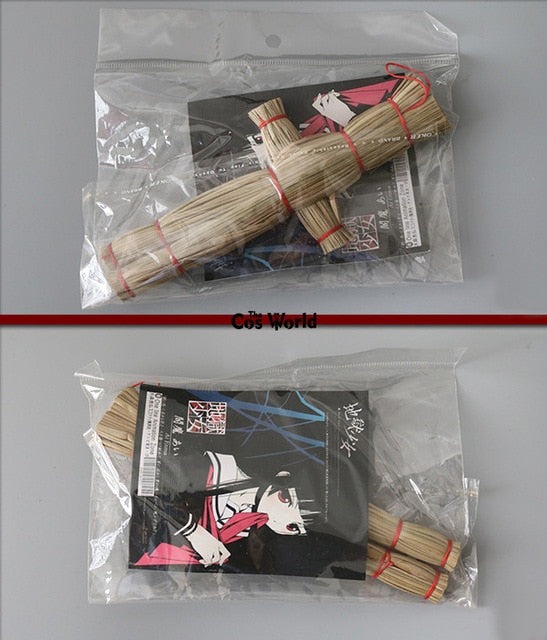 Jigoku Shoujo Enma Ai Maid Dress Kimono Yukata Uniform Outfit Anime Cosplay Costumes-5
