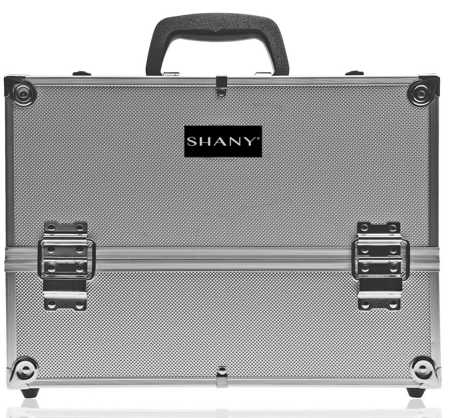 Essential Pro Makeup Train Case with Shoulder Strap and Locks-1