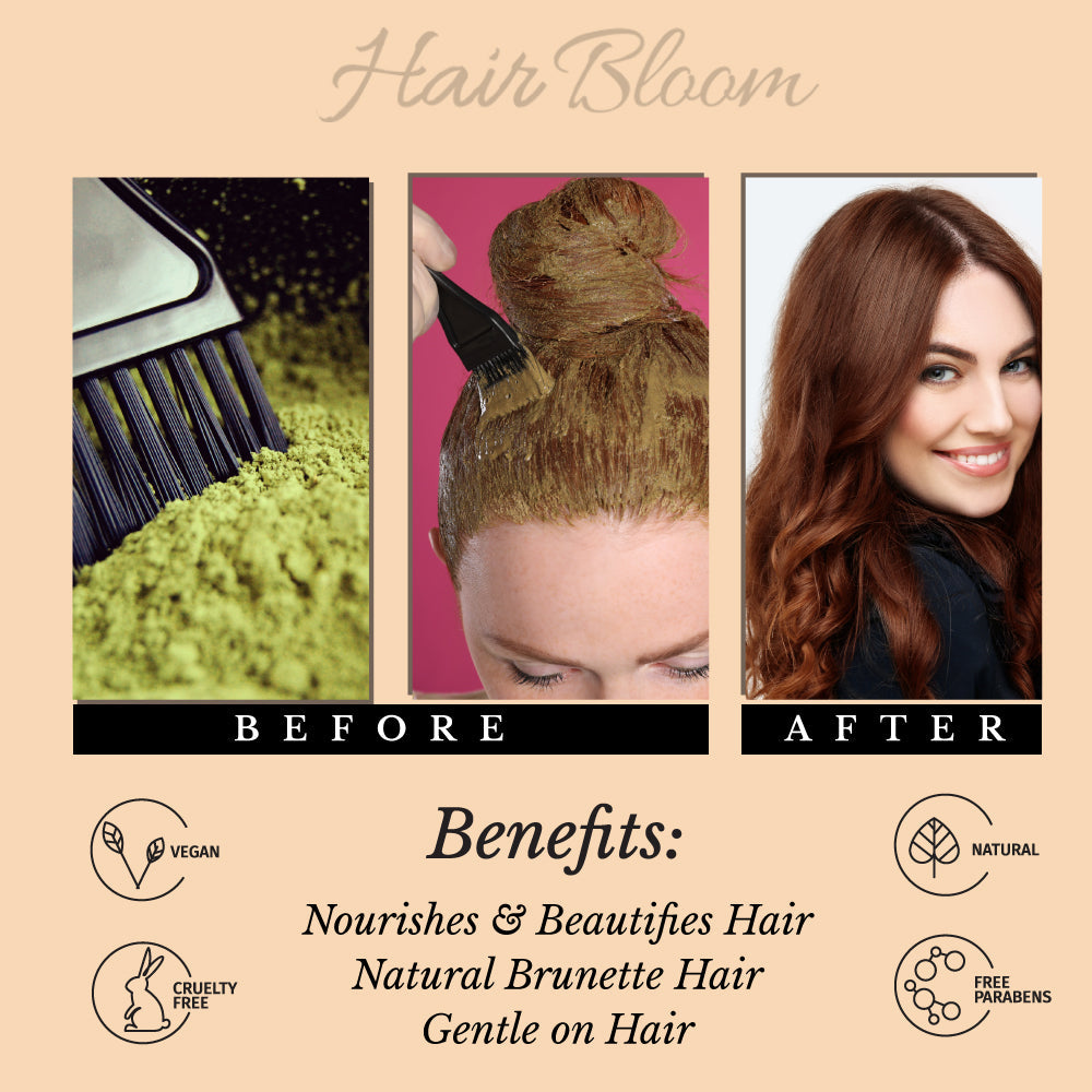 HAIR BLOOM HAIR DYE BROWN