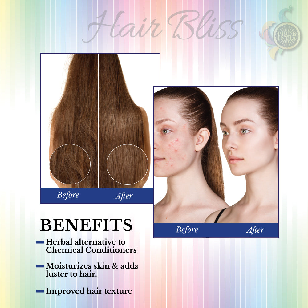HAIR BLISS NATURAL HAIR AND SKIN CONDITIONER KIT INDIAN GOOSEBERRY