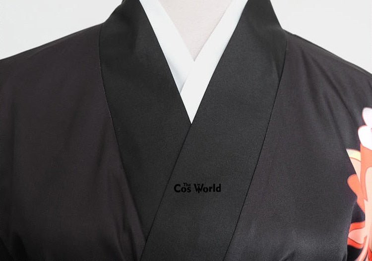 Demon Slayer: Kimetsu no Yaiba Kibutsuji Muzan Kimono Yukata Dress Outfit Anime Cosplay Costumes-4