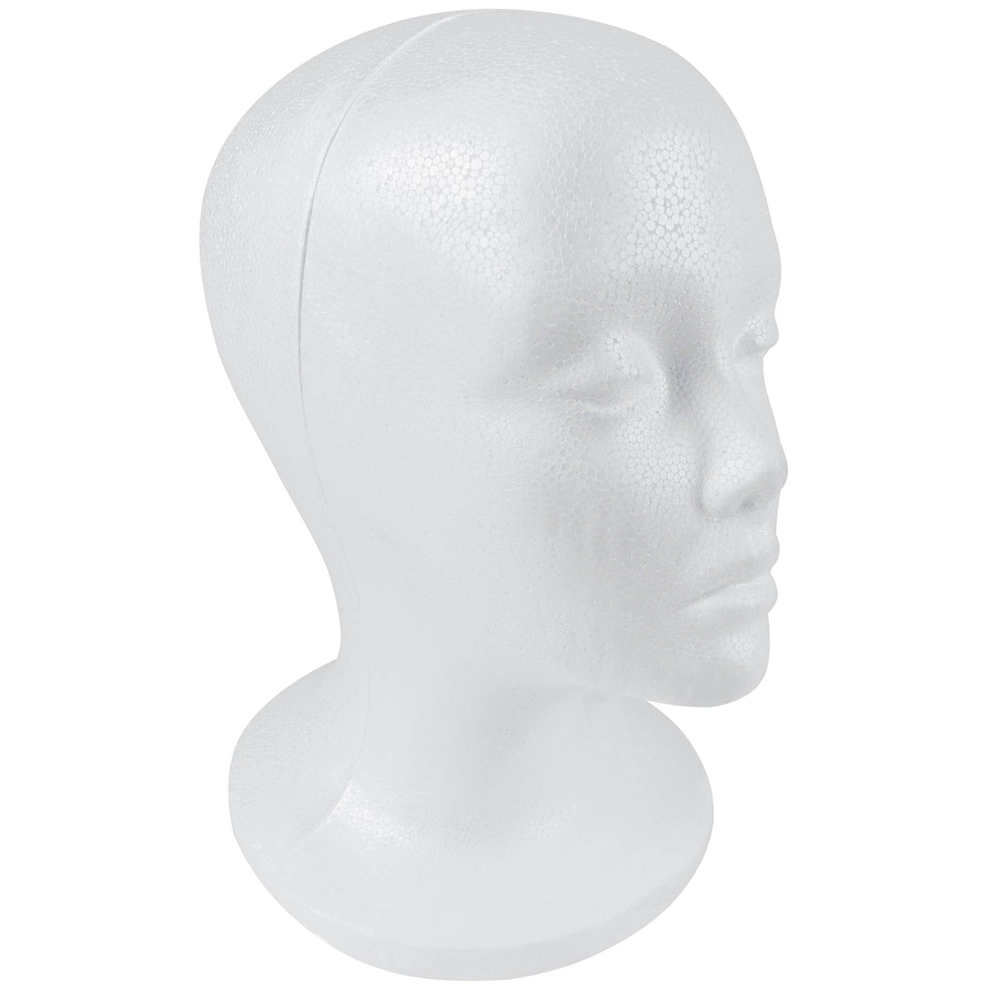 Styrofoam Model Heads/Hat Wig Foam Mannequin-6