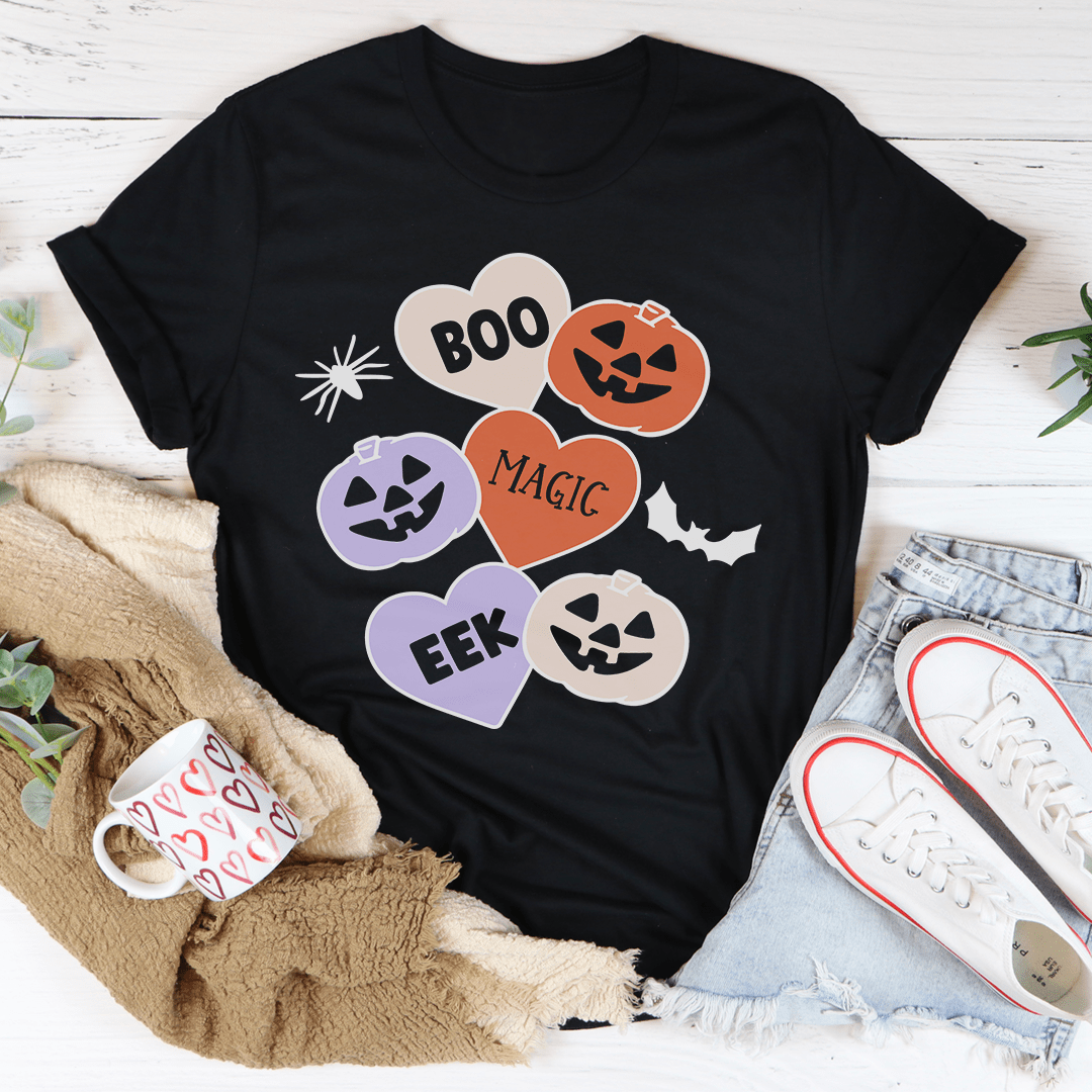 Halloween Candy Hearts Tee-2