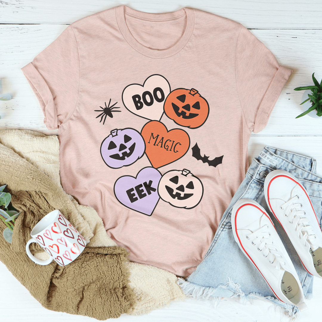 Halloween Candy Hearts Tee-3