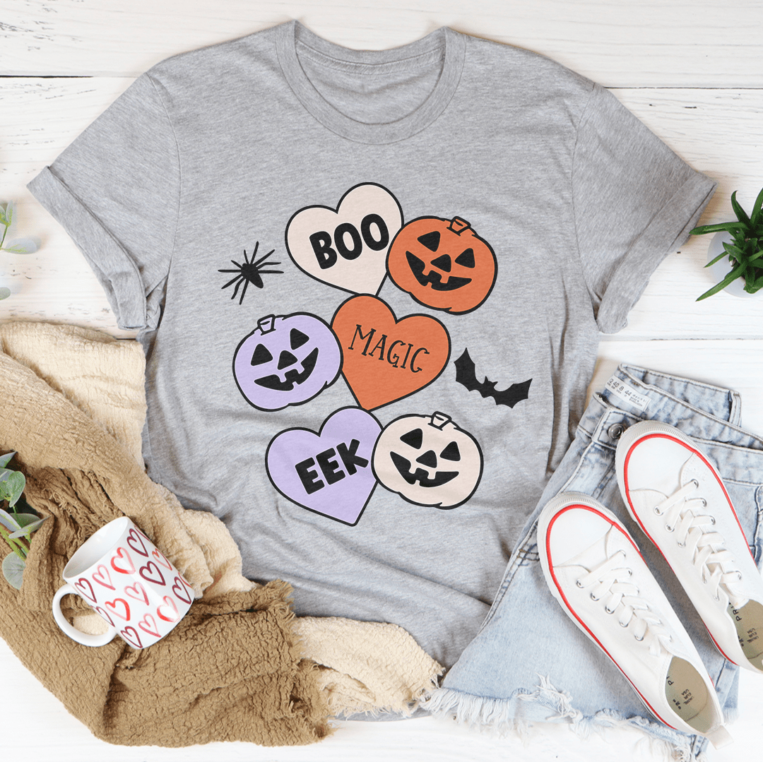 Halloween Candy Hearts Tee-0