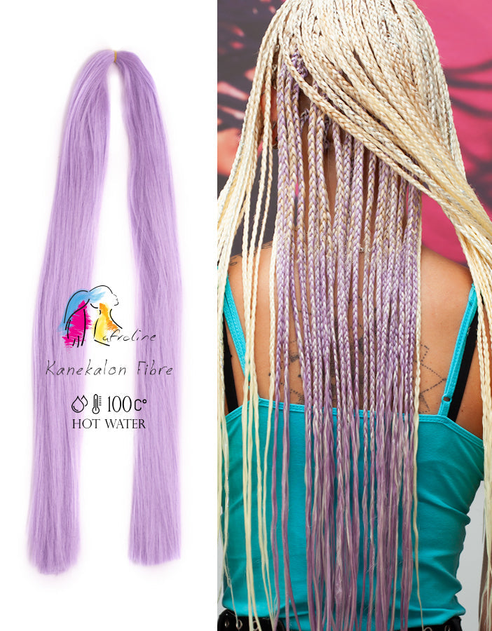 KANEKALON hair extension Light purple AFROline hair extension