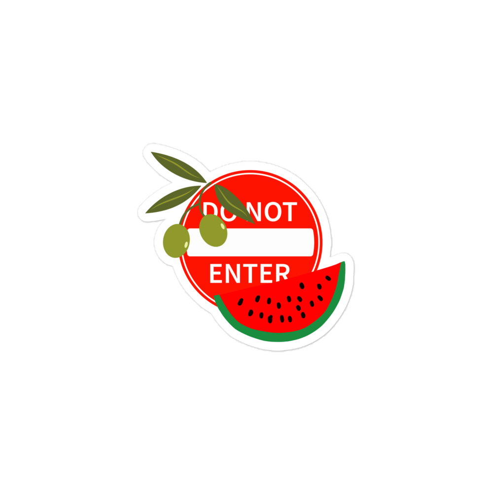 Creative Stickers: Keep Out-0