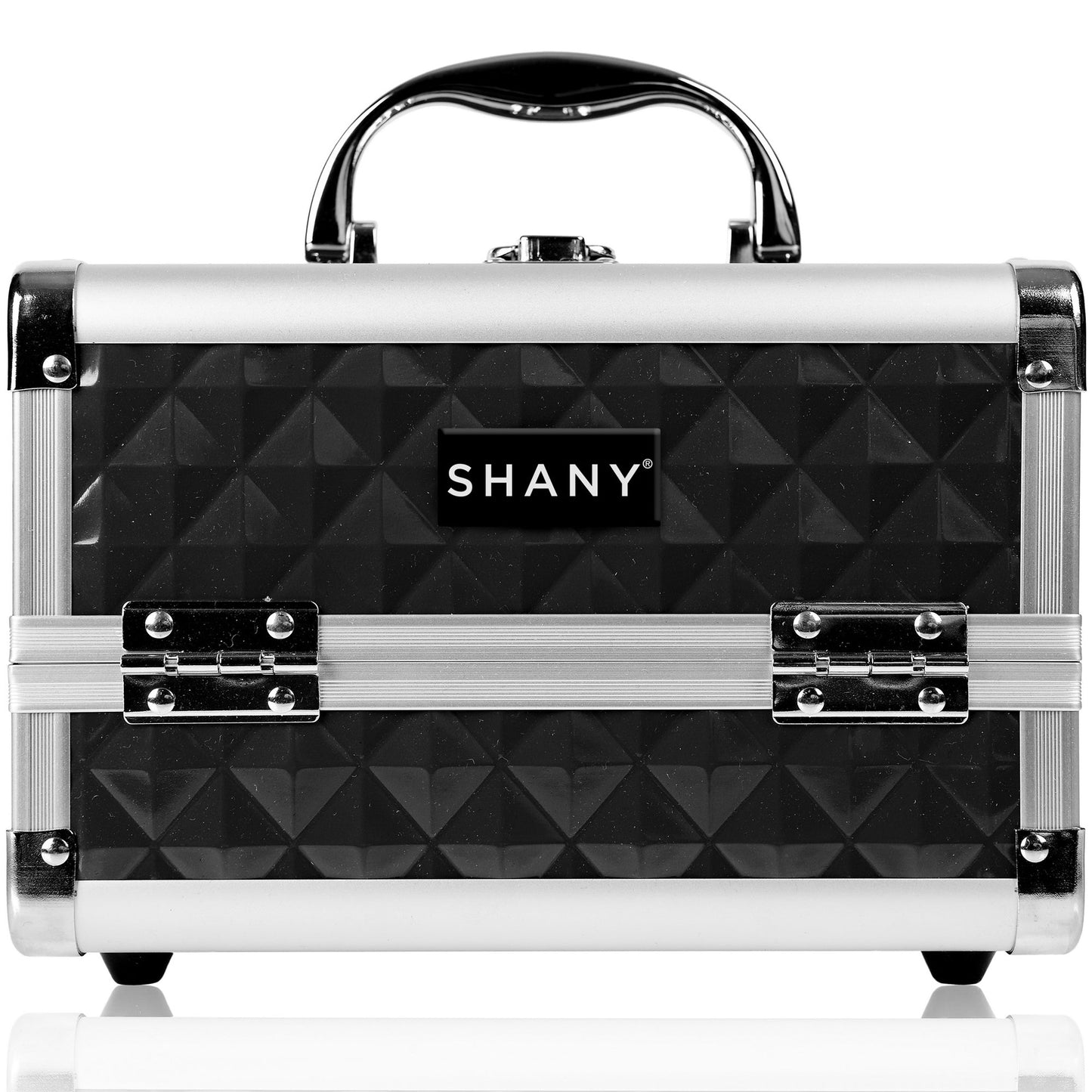 Chic Makeup Train Case with Mirror-6