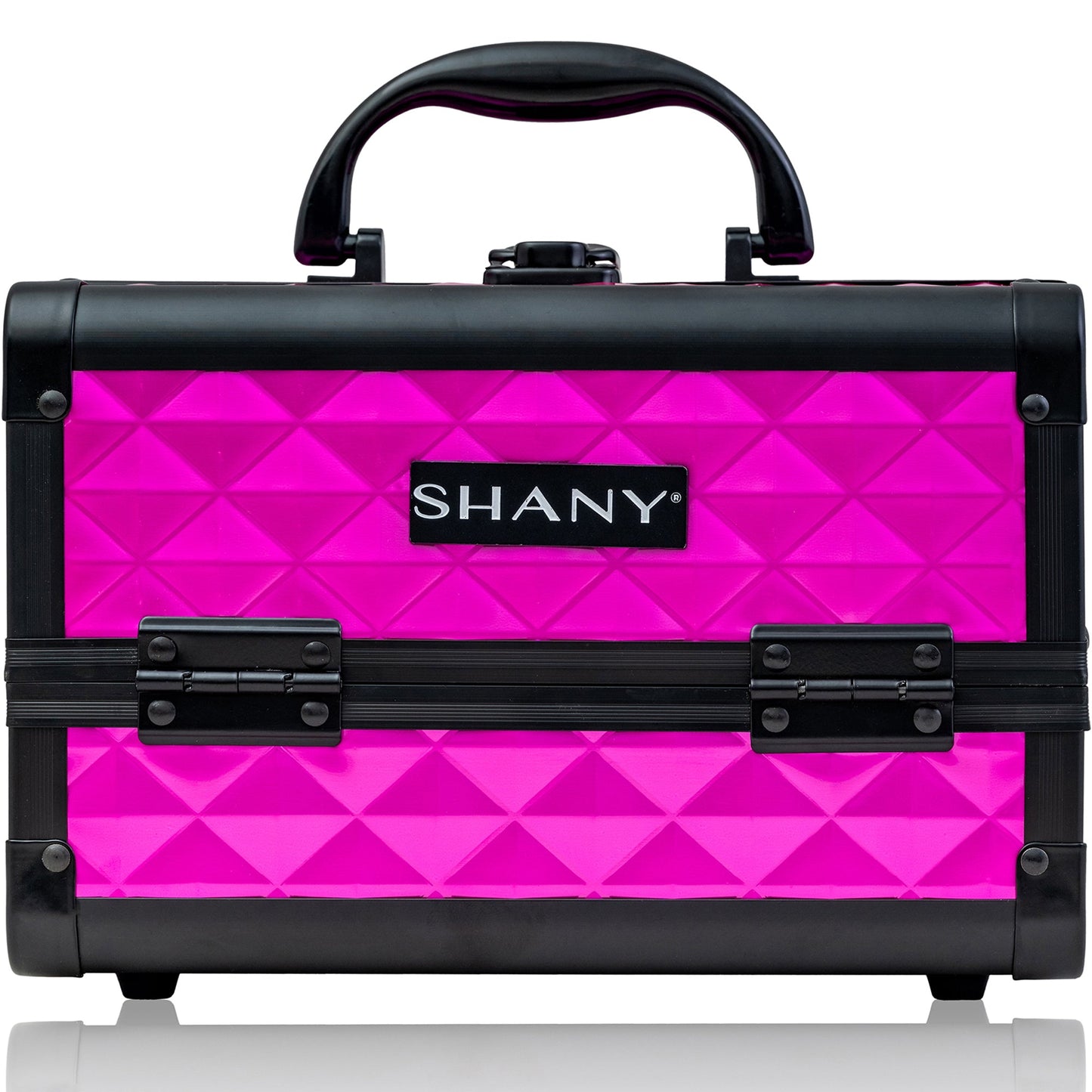 Chic Makeup Train Case with Mirror-15