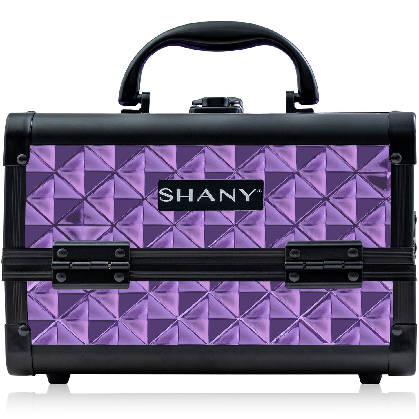 Chic Makeup Train Case with Mirror-16