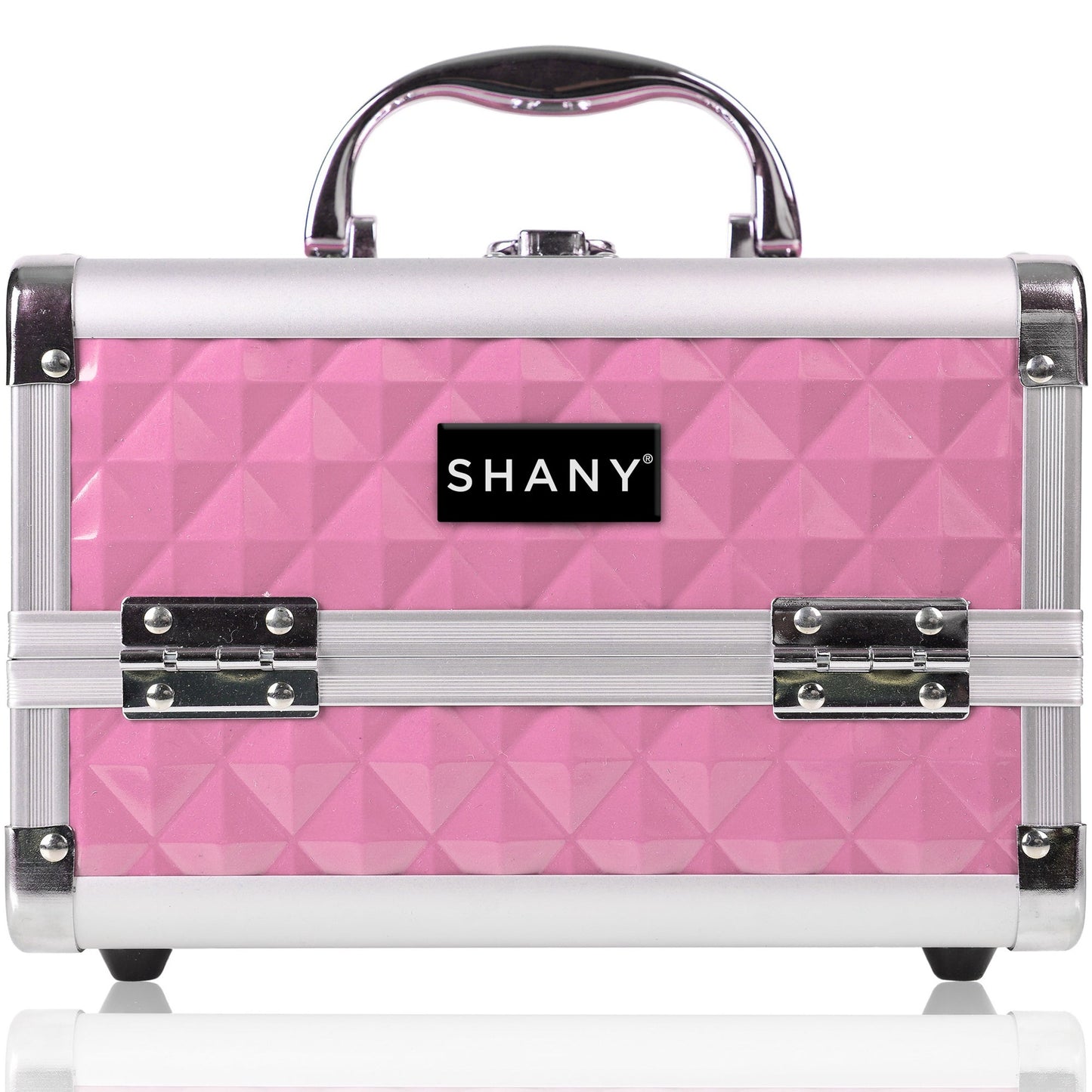 Chic Makeup Train Case with Mirror-5