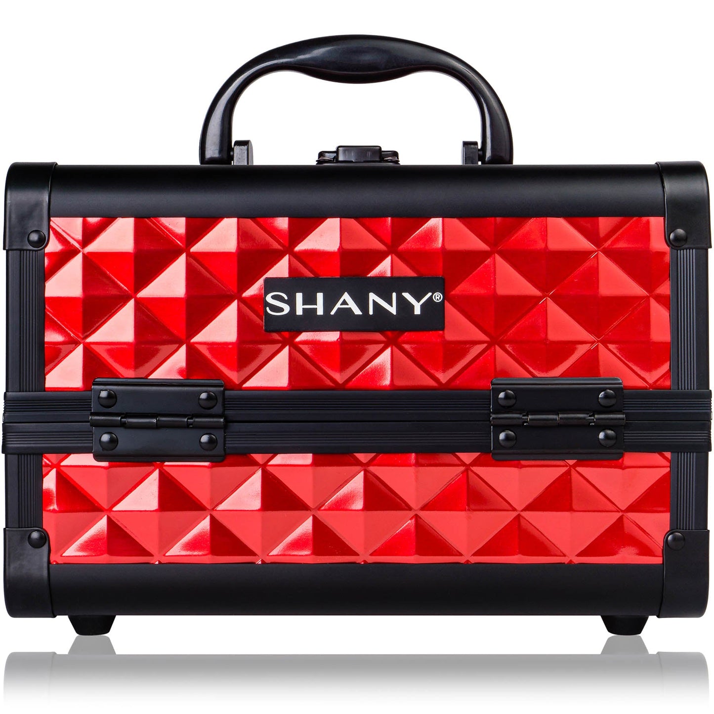 Chic Makeup Train Case with Mirror-8