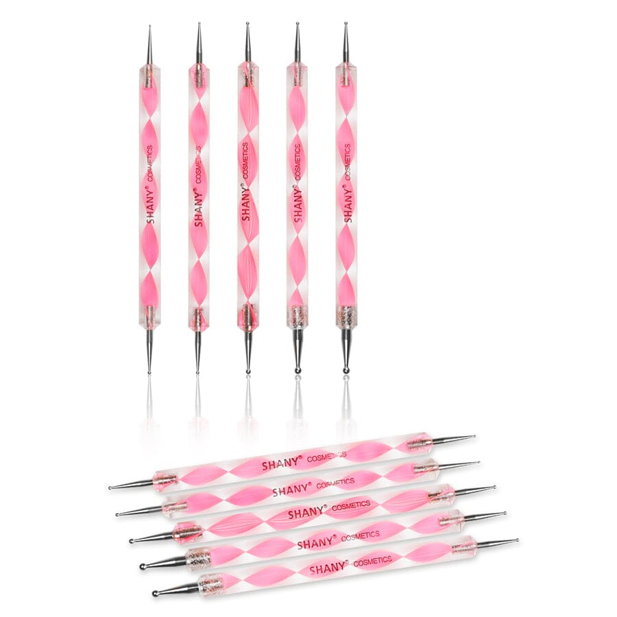 Marbleizing Dotting Pen Brush Sets - set of 5 x 2 way brushes