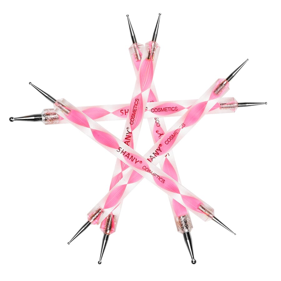 Marbleizing Dotting Pen Brush Sets - set of 5 x 2 way brushes