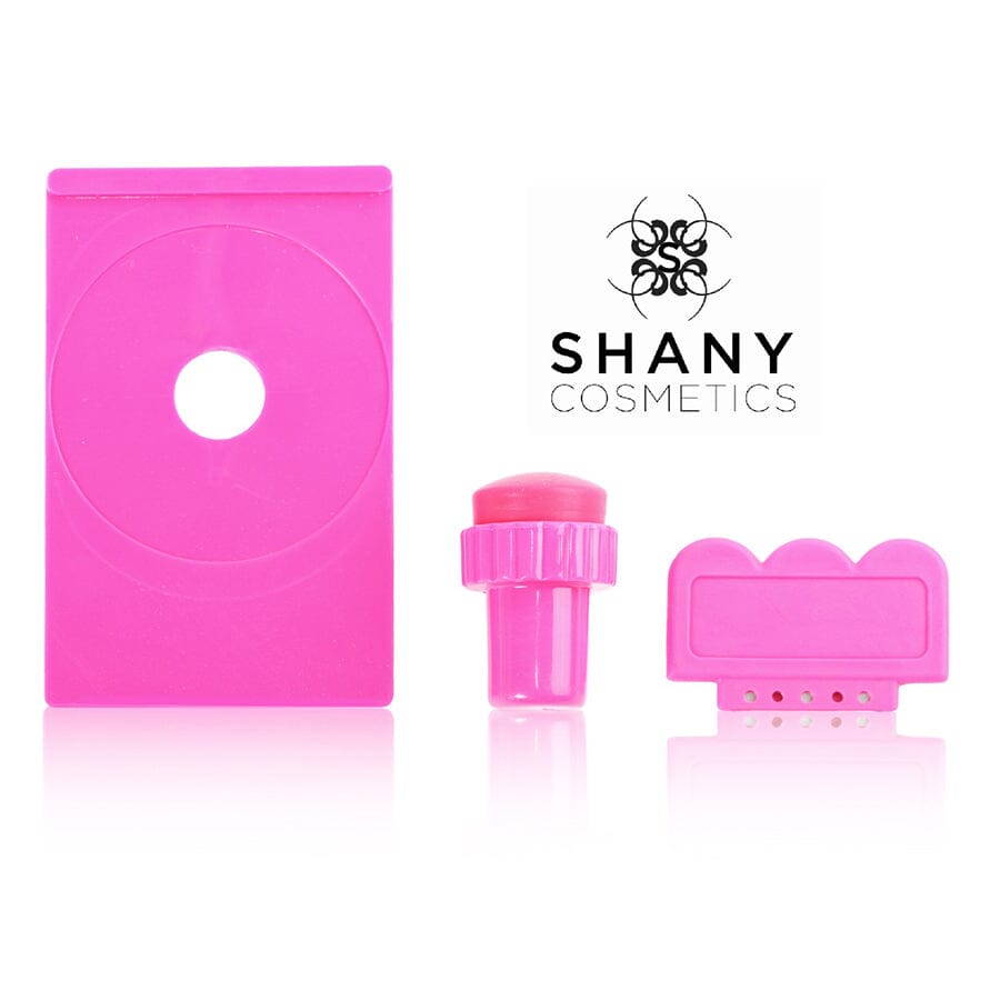 Stamping Nail Art Image Plate Holder/Scraper/Stamper - All in one set