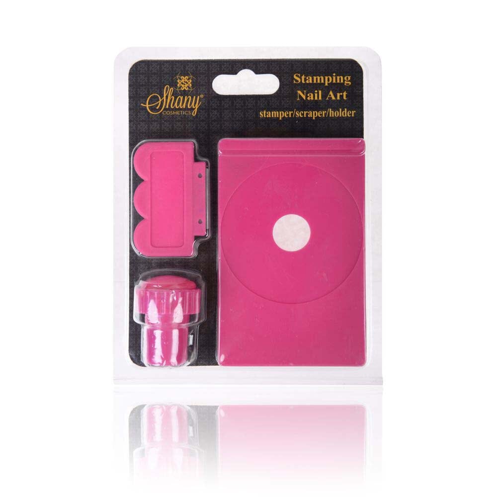 Stamping Nail Art Image Plate Holder/Scraper/Stamper - All in one set
