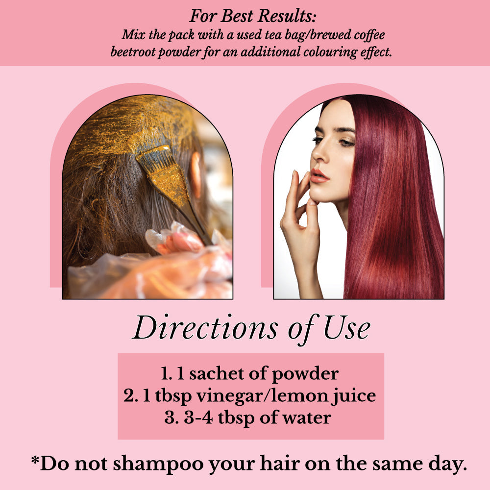 HAIR BLOOM HAIR DYE BURGUNDY