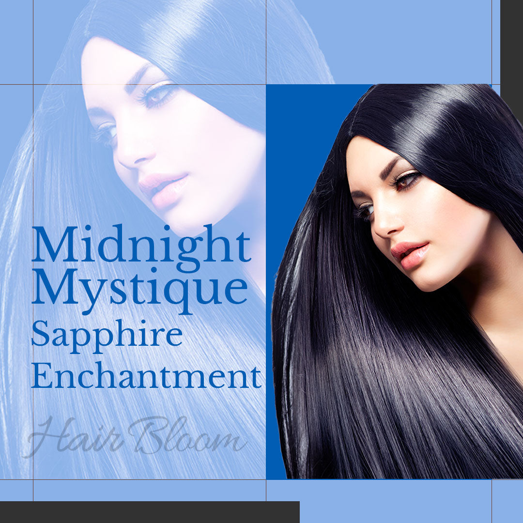 HAIR BLOOM HAIR DYE BLUE BLACK