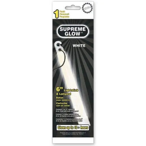 6" White Glow Stick-0