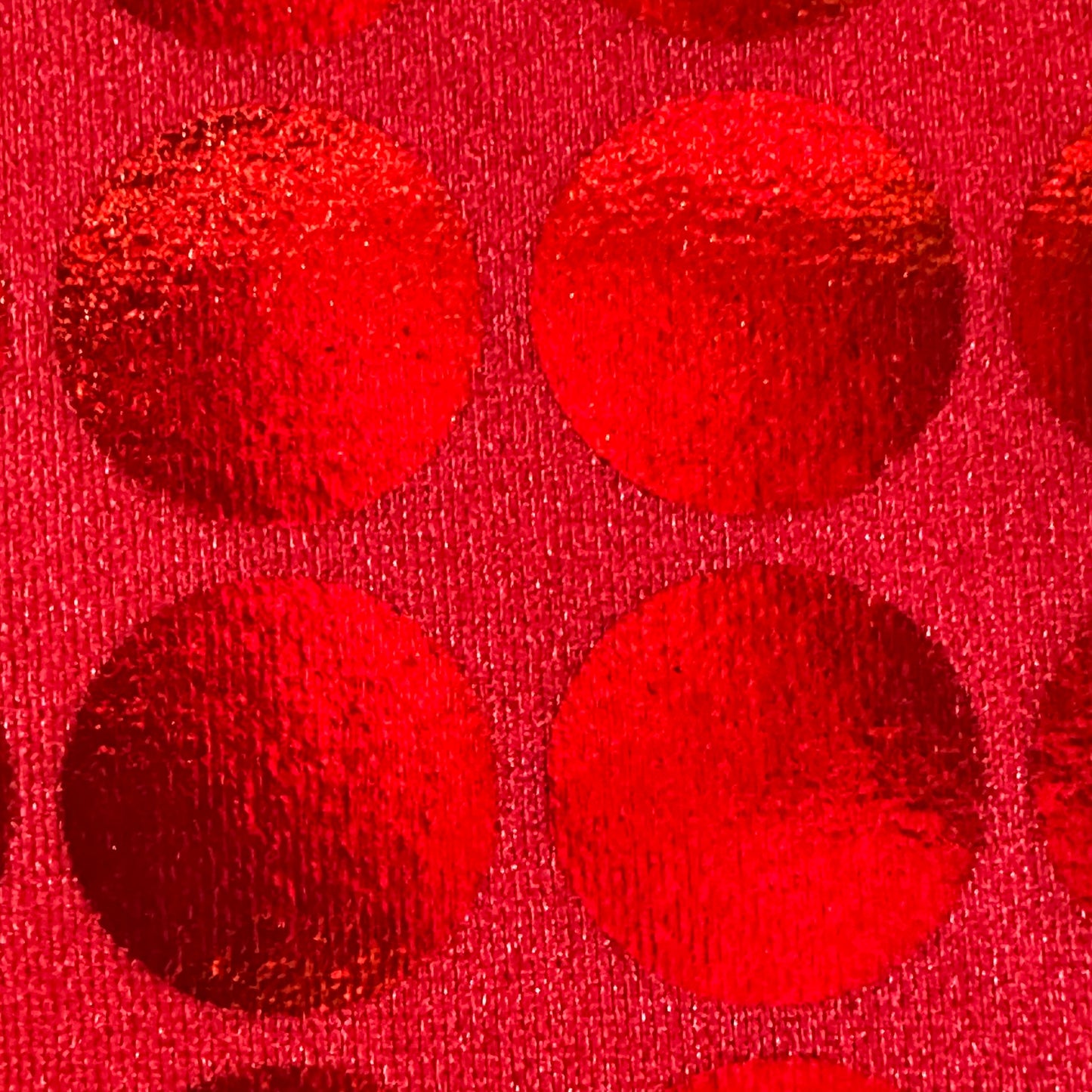 Reflection Circle Foil 4-Way Stretch Fabric | Spandex Palace-1