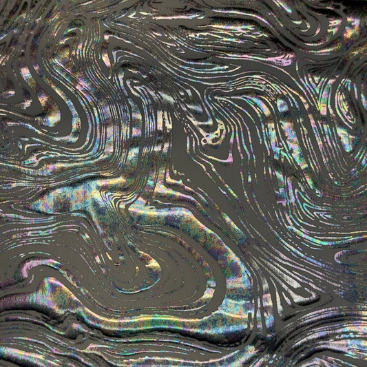 Lava Illusion Foil Stretch Polyester Spandex Fabric | Spandex Palace-0