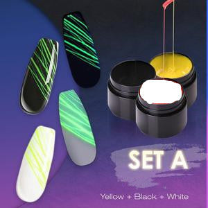Manicure Luminous Nail Art Spider Nail Gel