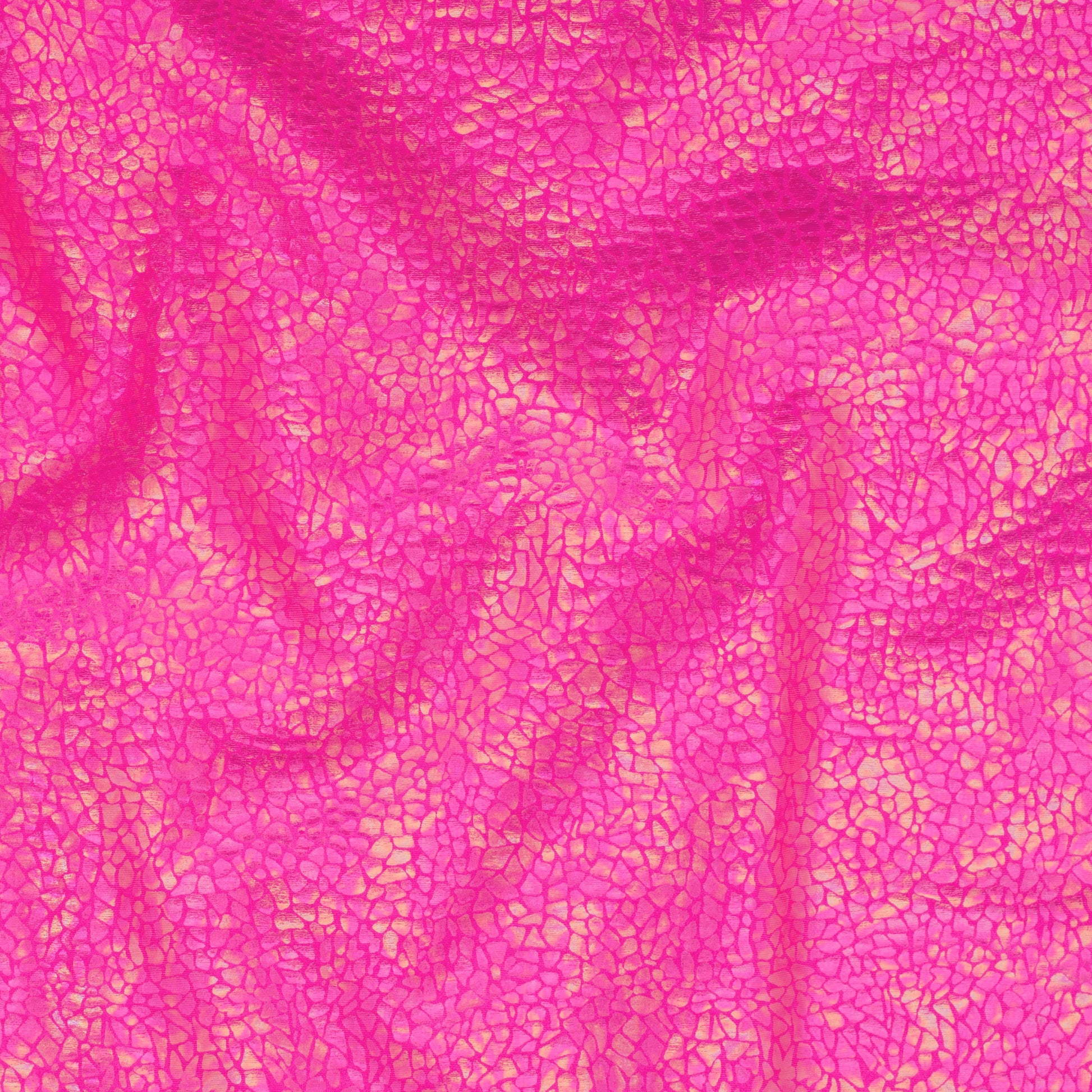 Alligator print Hologram 4 Way Stretch Nylon Spandex Fabric | Spandex Palace-1
