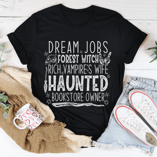 Dream Jobs Halloween Tee-0
