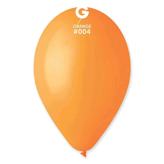 Gemar - 12" Orange Latex Balloons #004 (50pcs)-0