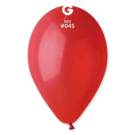 Gemar - 12" Red Latex Balloons #045 (50pcs)-0