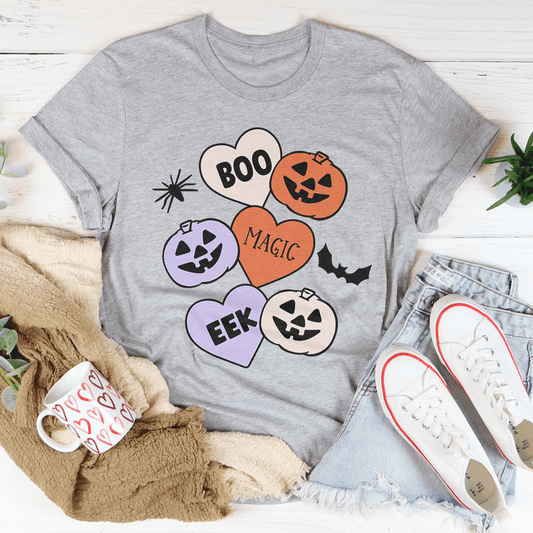 Halloween Candy Hearts Tee-0