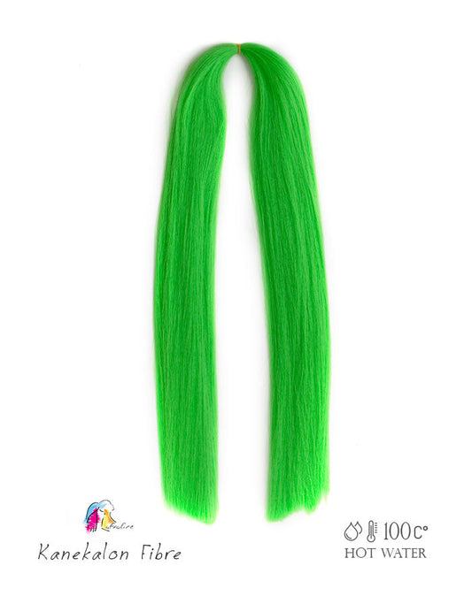 KANEKALON replacement hair Green AFROline replacement hair