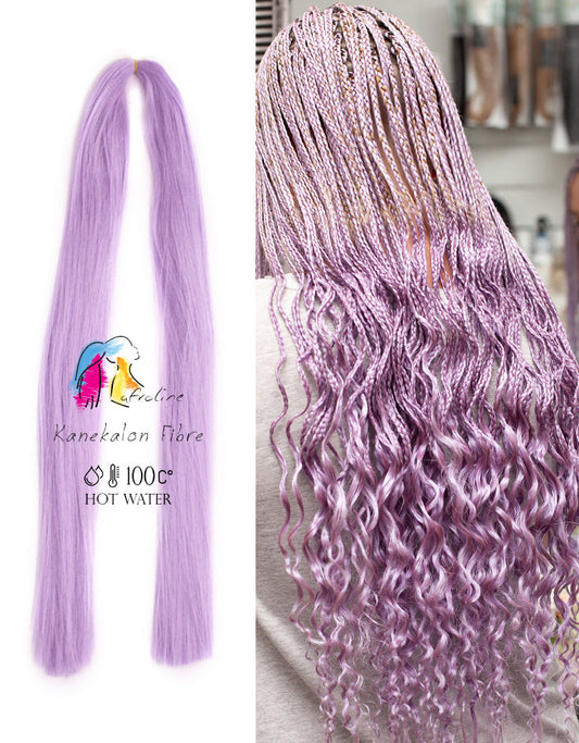 KANEKALON hair extension Light purple AFROline hair extension