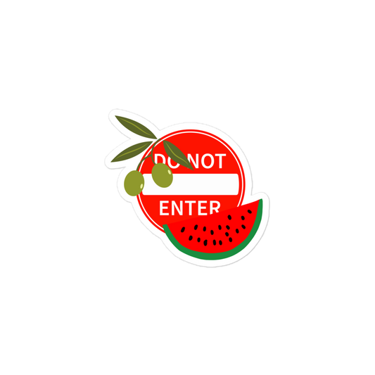 Creative Stickers: Keep Out-0