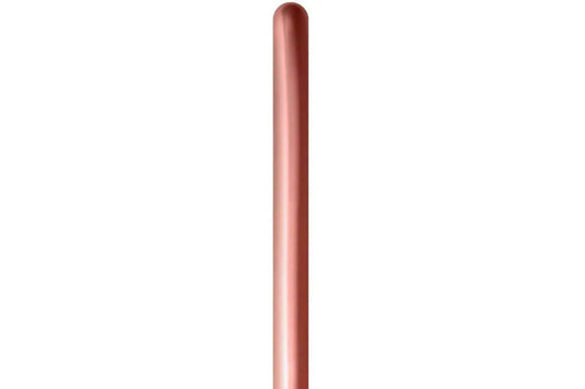 Sempertex/Betallatex - 260 Reflex Rose Gold Twisting Latex Balloons (50pcs)-0