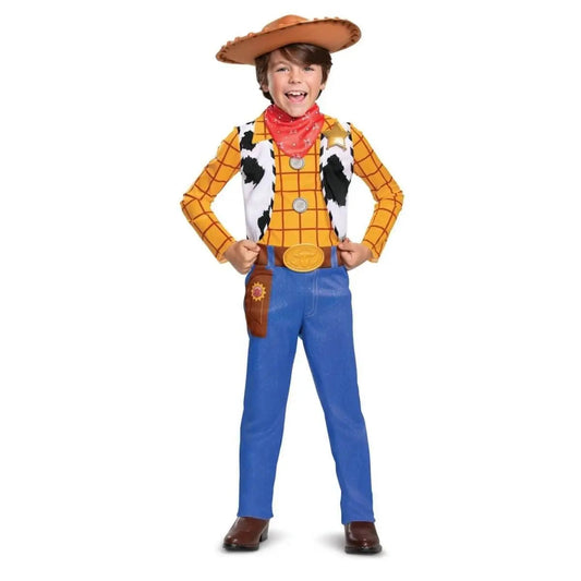Toy Story 4 - Woody Classic Costume - M (7-8)-0